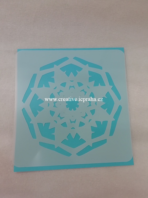 šablona plast ArteMiss 14,5cm - Mandala 032